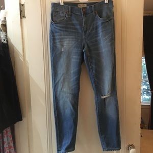 Madewell 9” High Riser Skinny Skinny Jeans